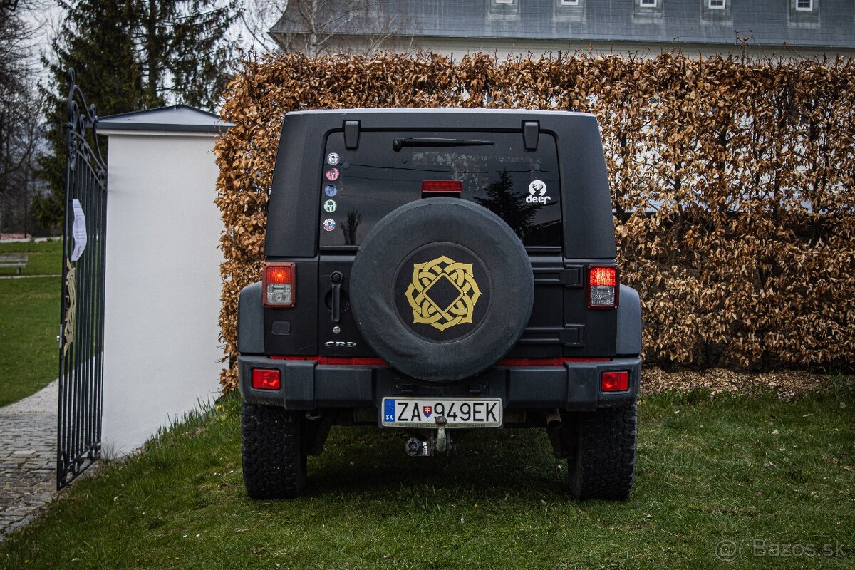 Jeep Wrangler 2.8 CRD Unlimited, 1.majiteľ, SK-auto, nelak