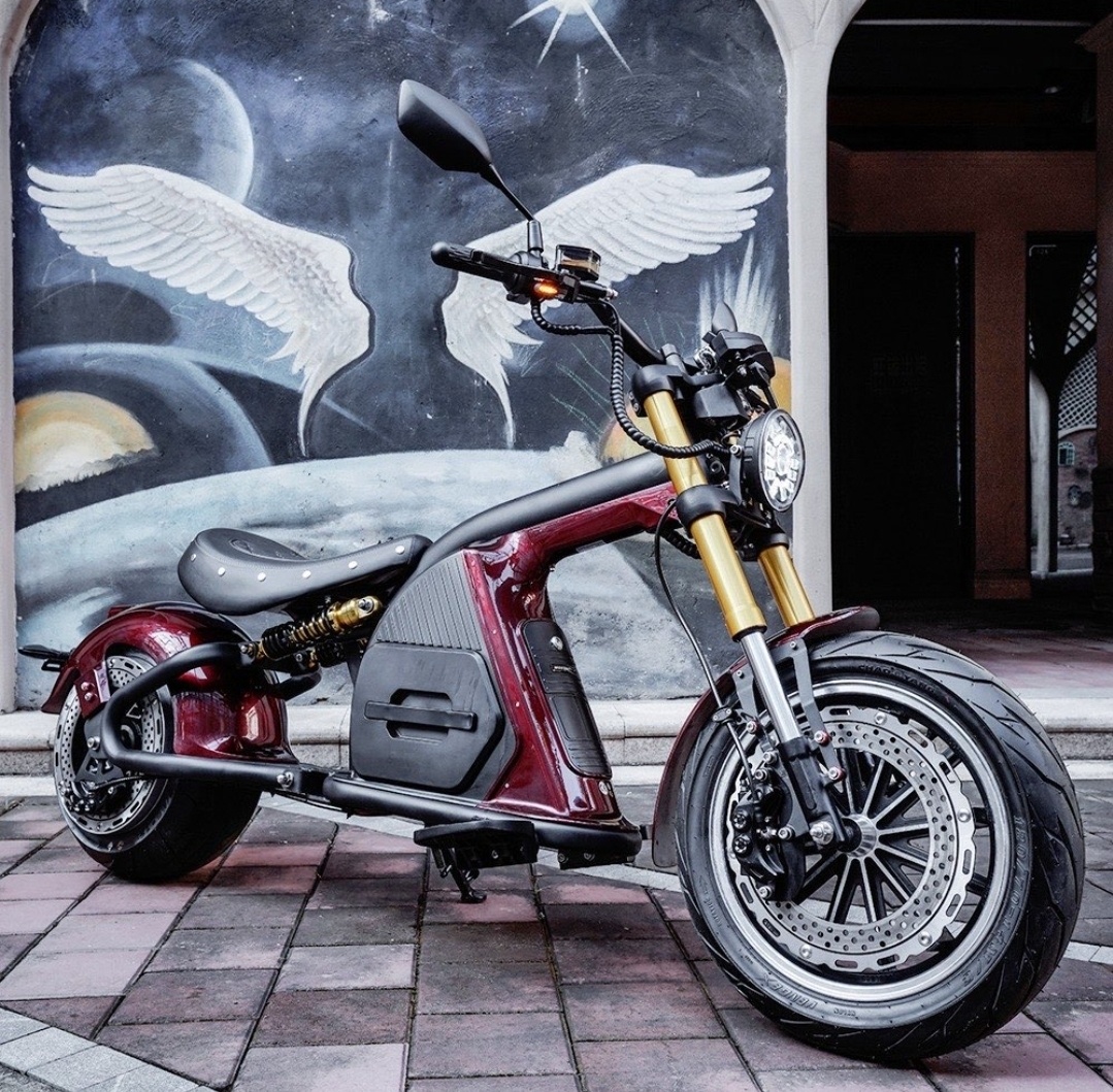 E skúter chopper - 2