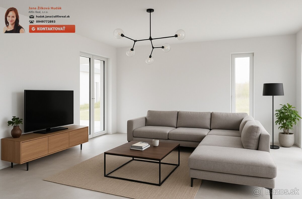 Nový RD s výnimočnou dispozíciou len 8 minút od Prešova. - 2