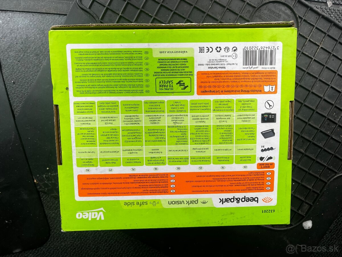 Valeo Beep & Park – parkovací asistent (4 senzory, displej) - 2