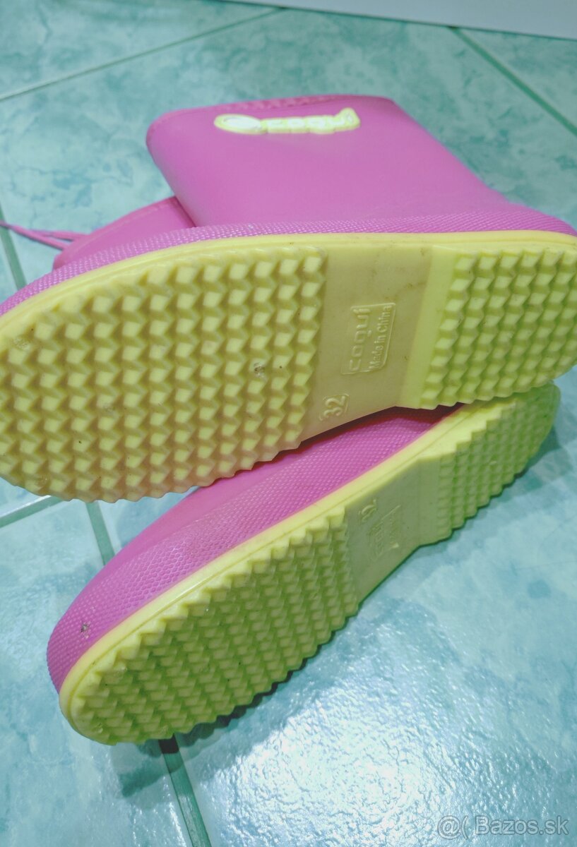 Gumáky Coqui do dažda 32 - 2