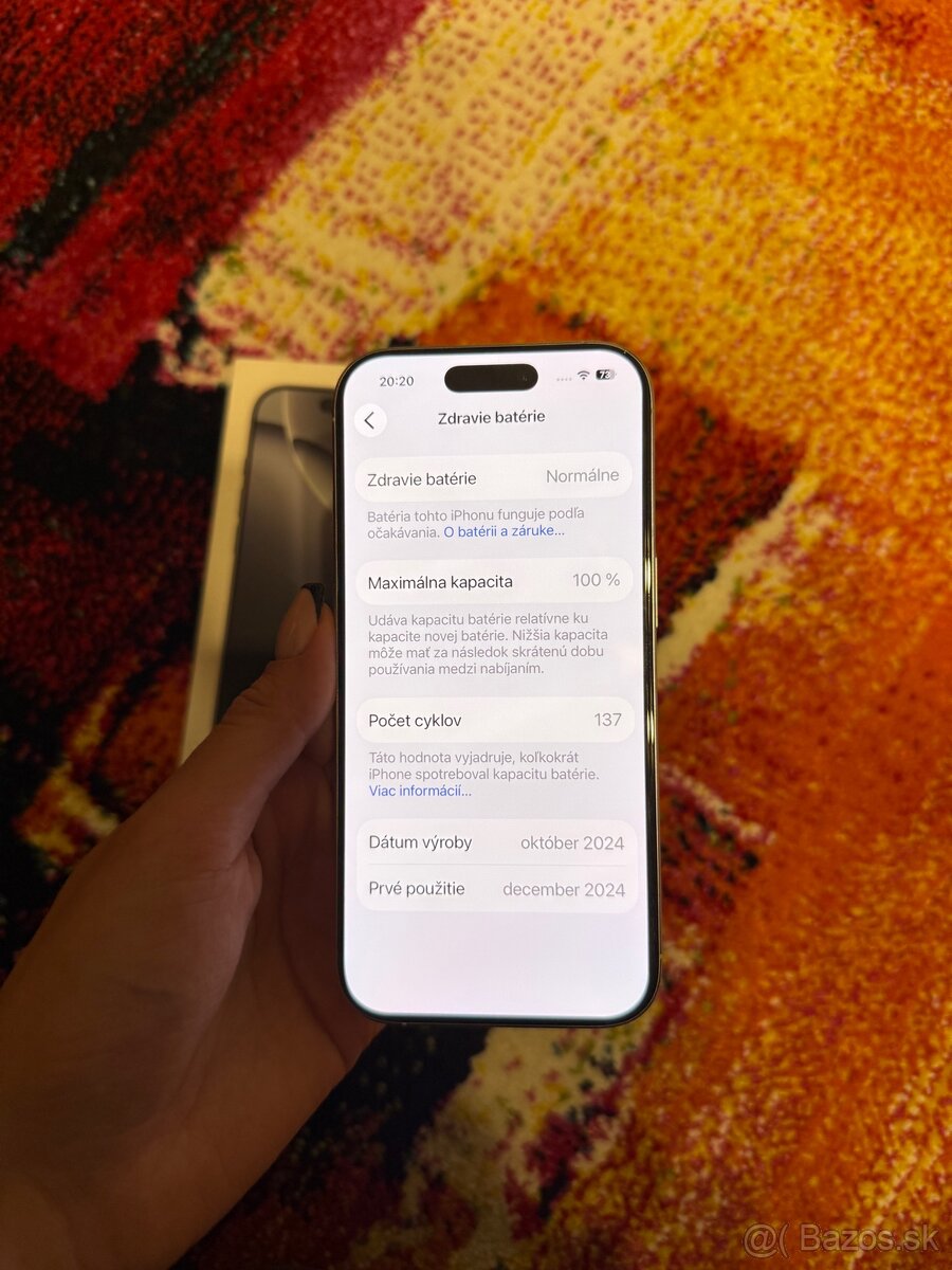 iPhone 16 pro 128GB white titanium - 2