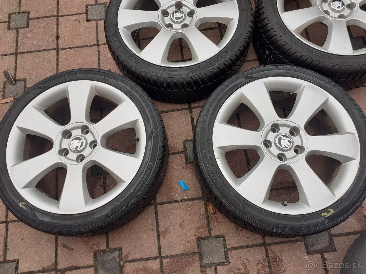 elektrony 5x112 zimne 225/40 r18 - 2