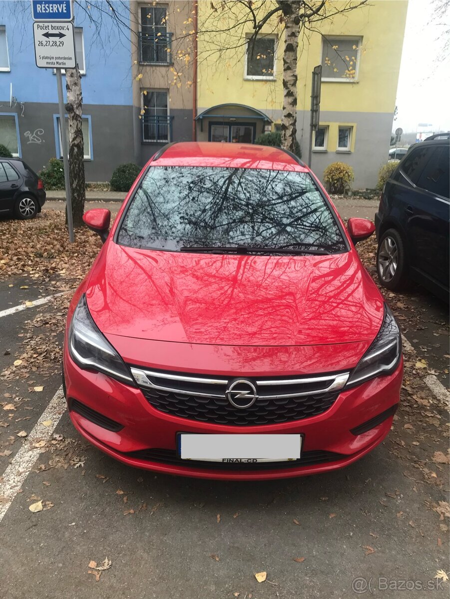 Opel Astra K ST 1.4T benzin 92kW - 2