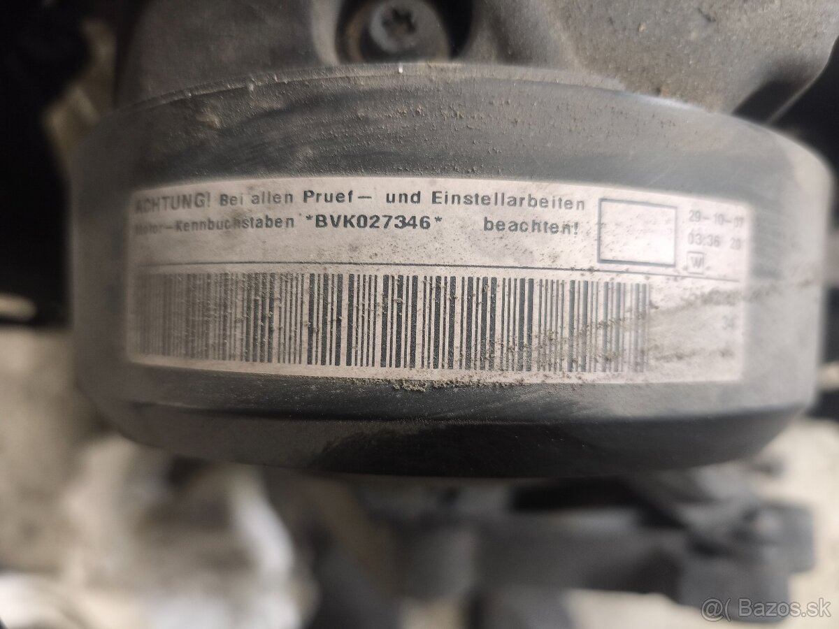 Predám motor 1.9tdi 85kw BVK - 2