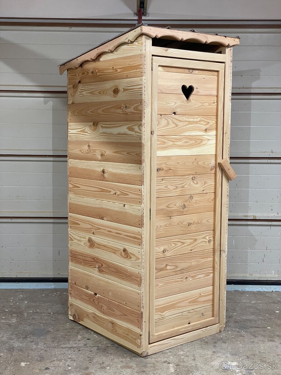 Kadibudka, latrína, suché wc - 2