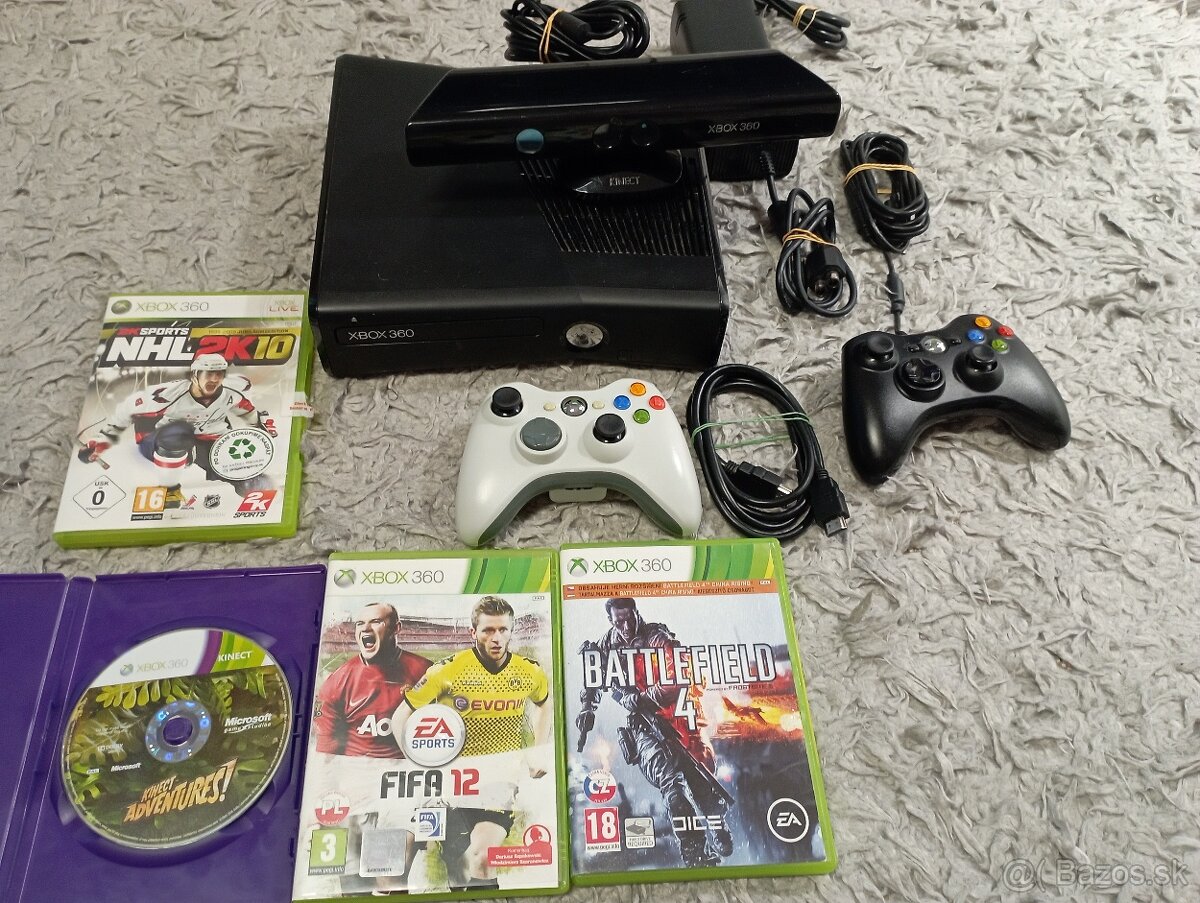 XBOX 360 SLIM 250GB HDD aj s kinectom - 2