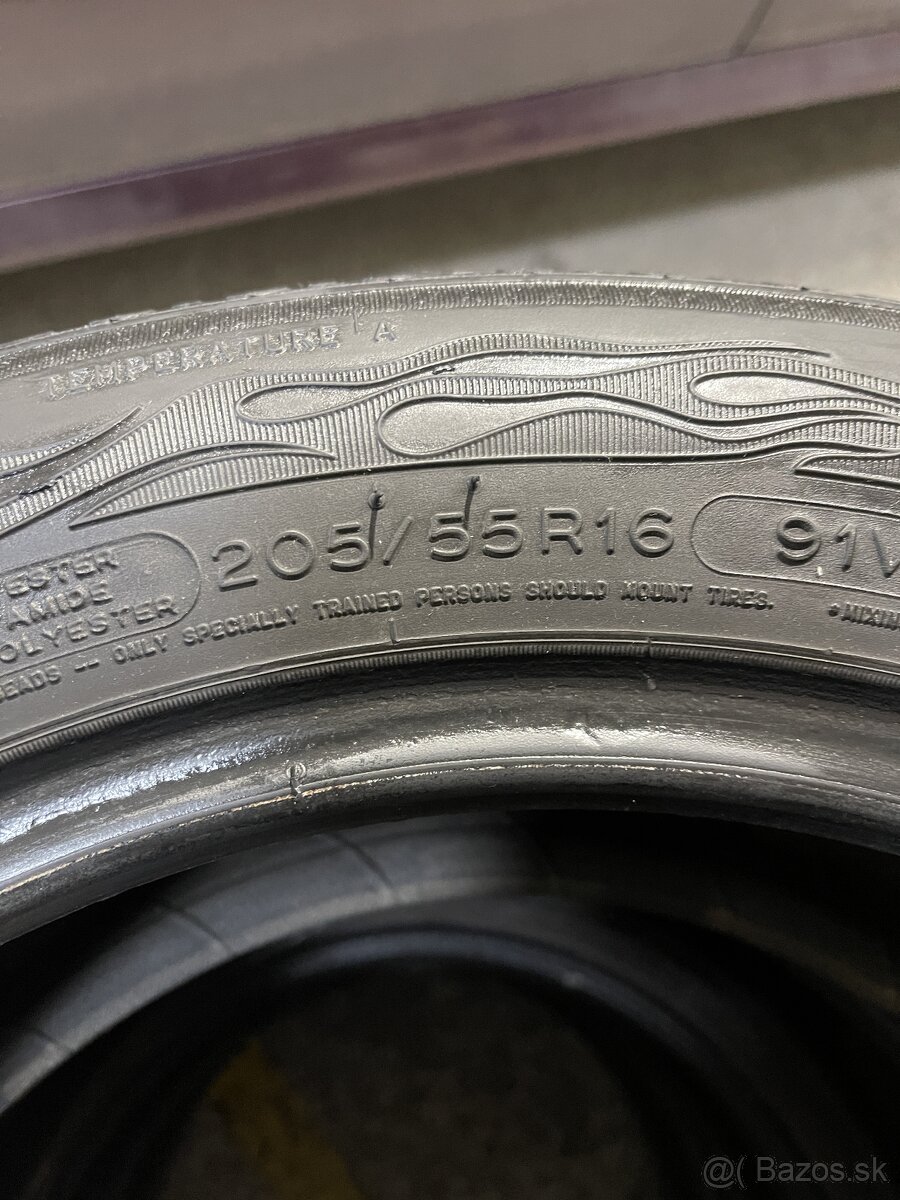 Jazdené Pneu 205/55/R16 - 2