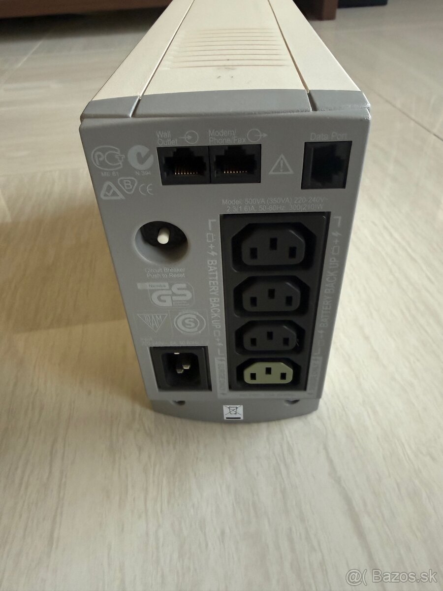 APC Back-UPS CS 350I bez baterie - 2