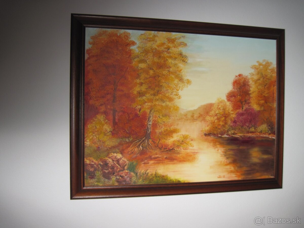 obraz 102x80 originál / jeseň - 2