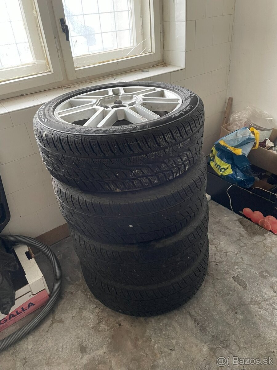 Originálne FORD Alu disky R17 + zimné pneu Matador - 2