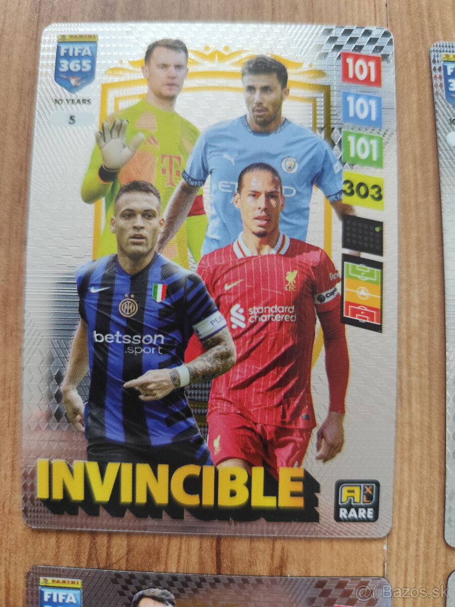 Futbalové kartičky Adrenalyn - Fifa 365 2025 - Invicible - 2