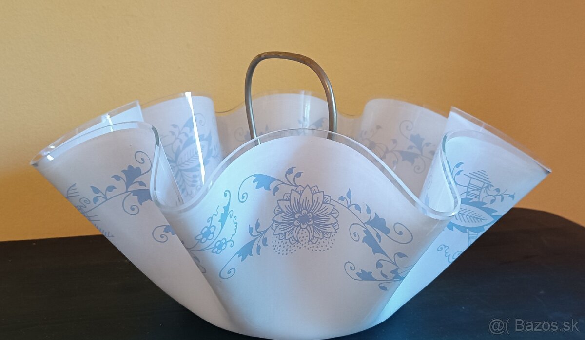 Sklenené tienidlo na lampu/luster - 2