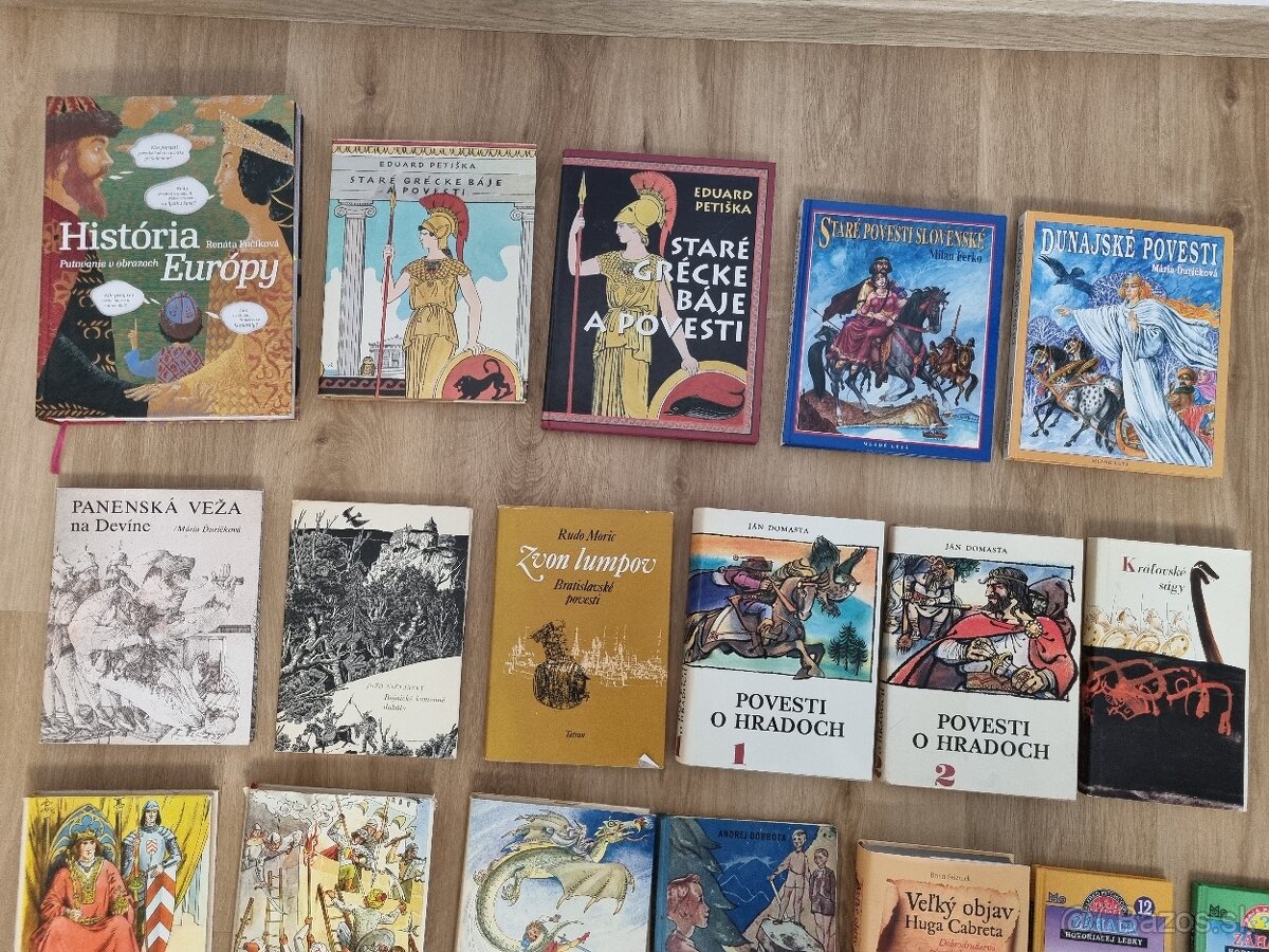 Pekné detské knihy 6/7 báje, mýty, Hitchcock, Asterix - 2