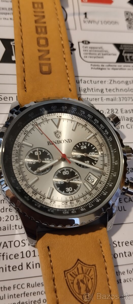 pilotské hodinky s chronografem - 2