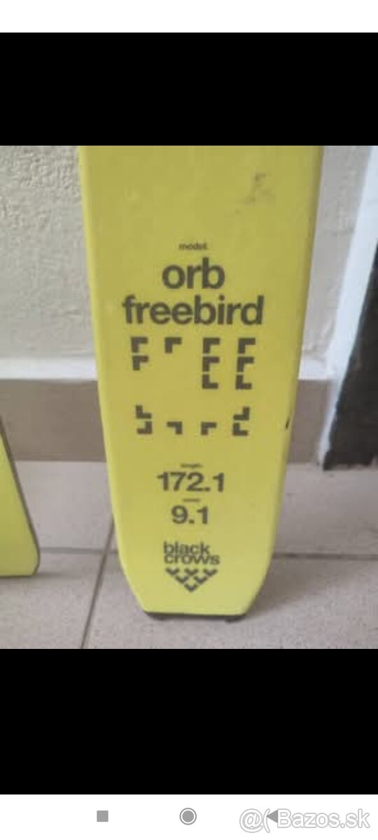 Skialpovy set black crows fischer - 2