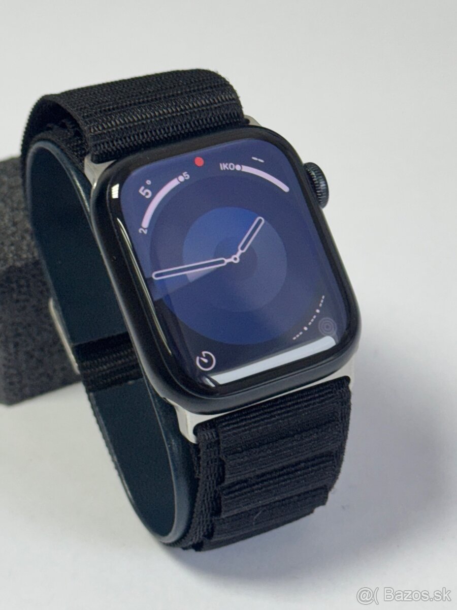 Apple Watch 9 41mm MIDNIGHT stav nových - 2