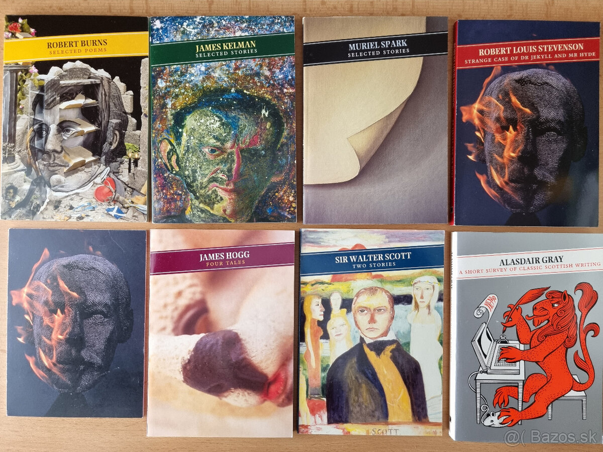 Škótska beletria - box 7 kníh (+ pohľadnice) - 2