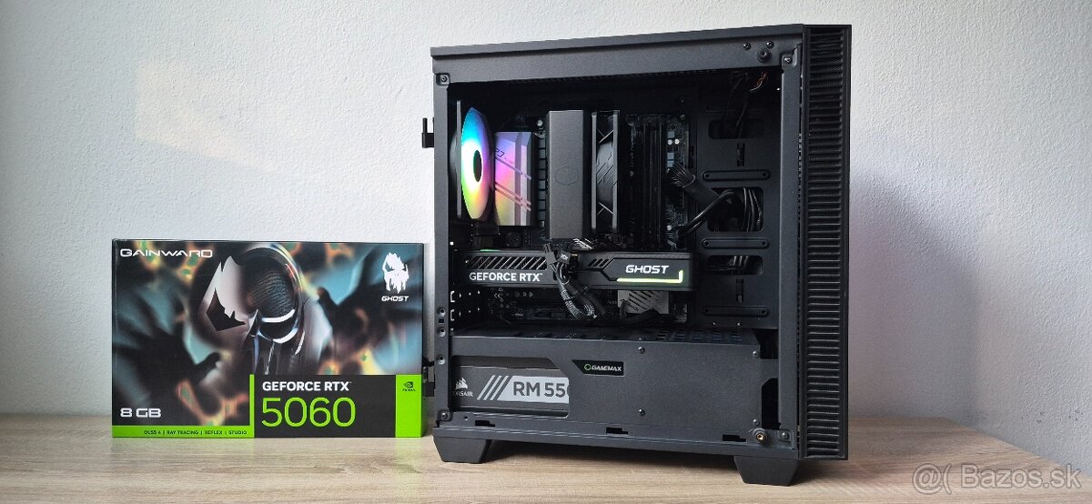 Herné pc RYZEN 5 3600X/NVME/NVIDIA RTX5060 8GB - 2
