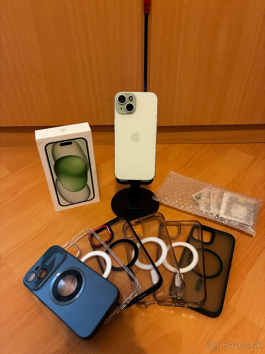 Predam Apple iPhone 15 128GB,Green - 2