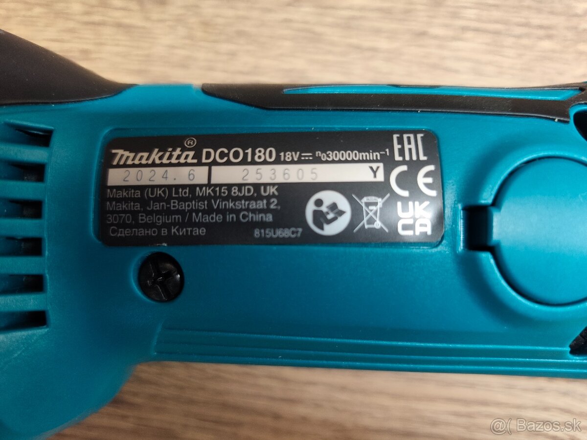 fréza makita dco 180 - 2
