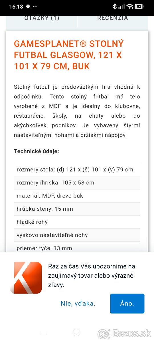 Stolný futbal - 2