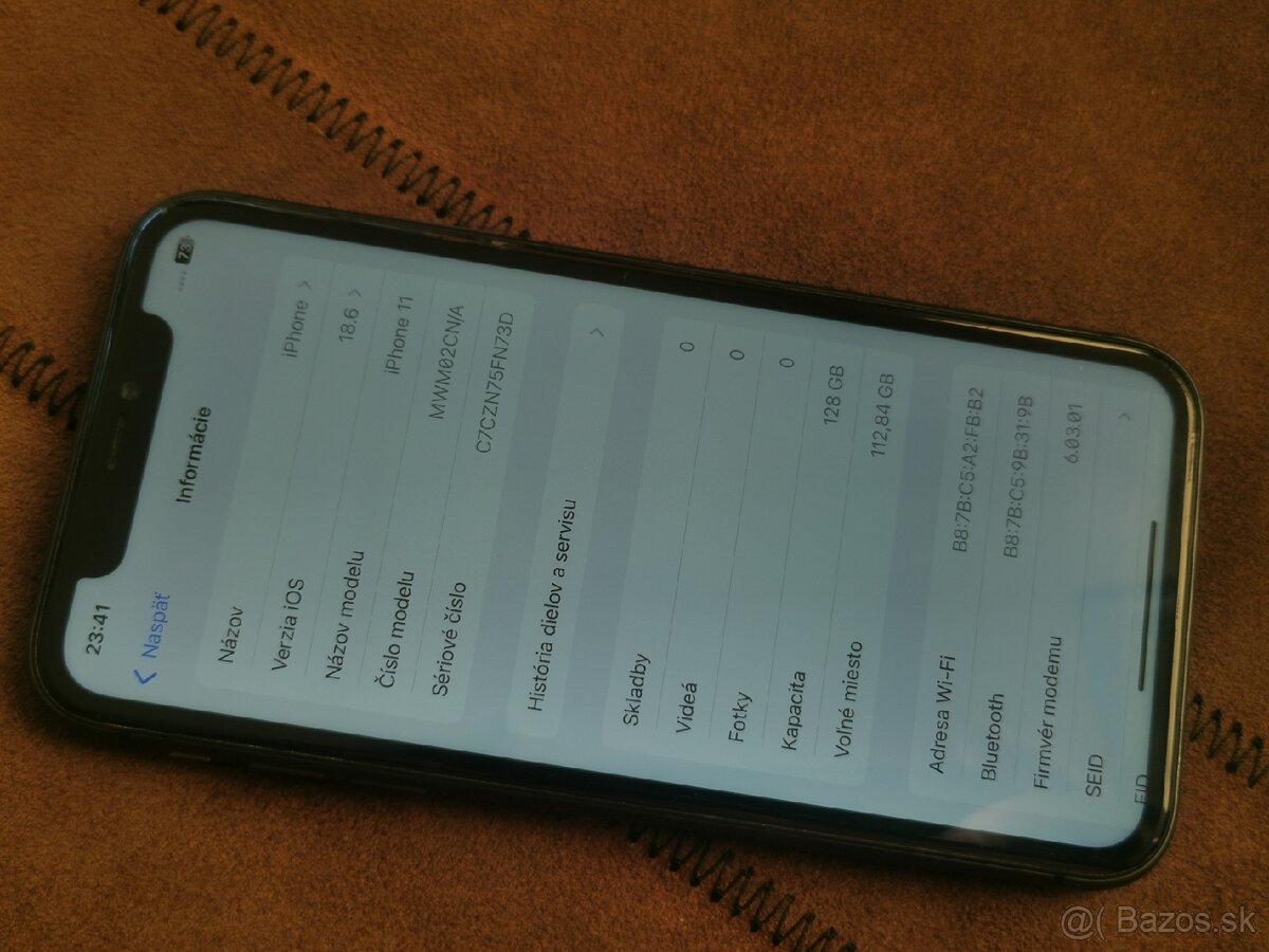 Apple iPhone 11 128 GB - funkčný - 2