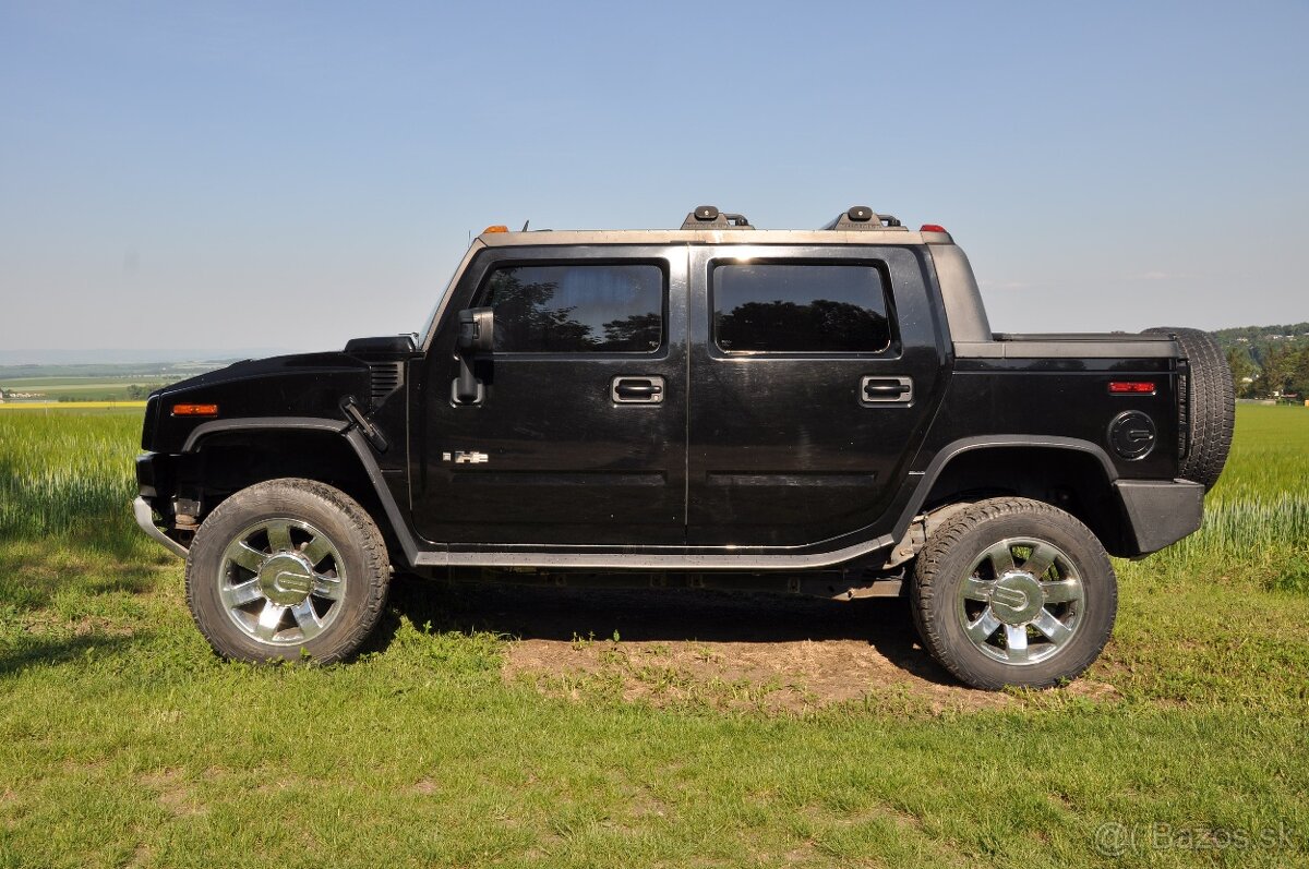HUMMER H2 SUT Pick up, poslední model 6.2 V8 - rok 2008