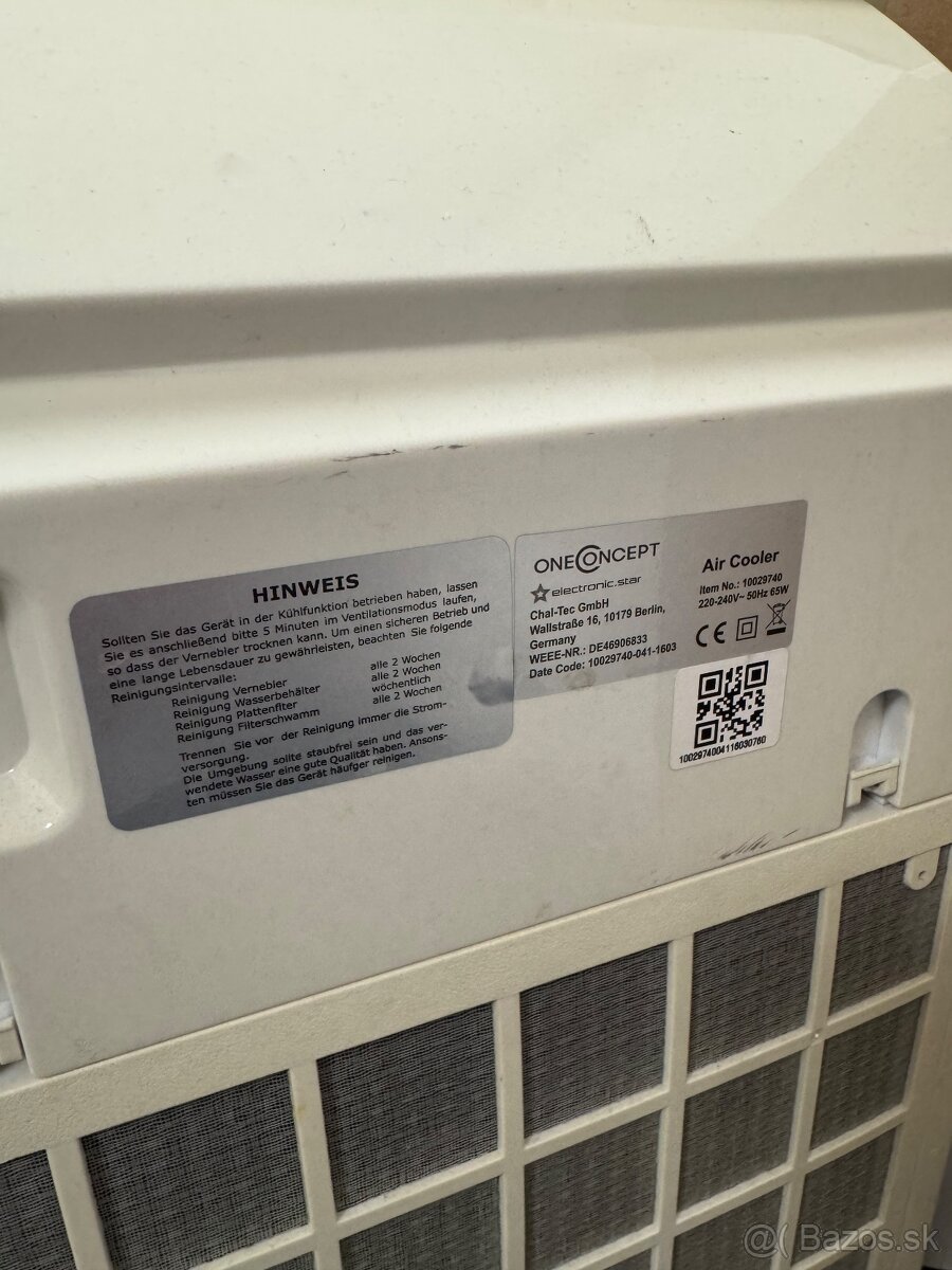 Ochladzovač vzduchu AirCooler One Concept - 2