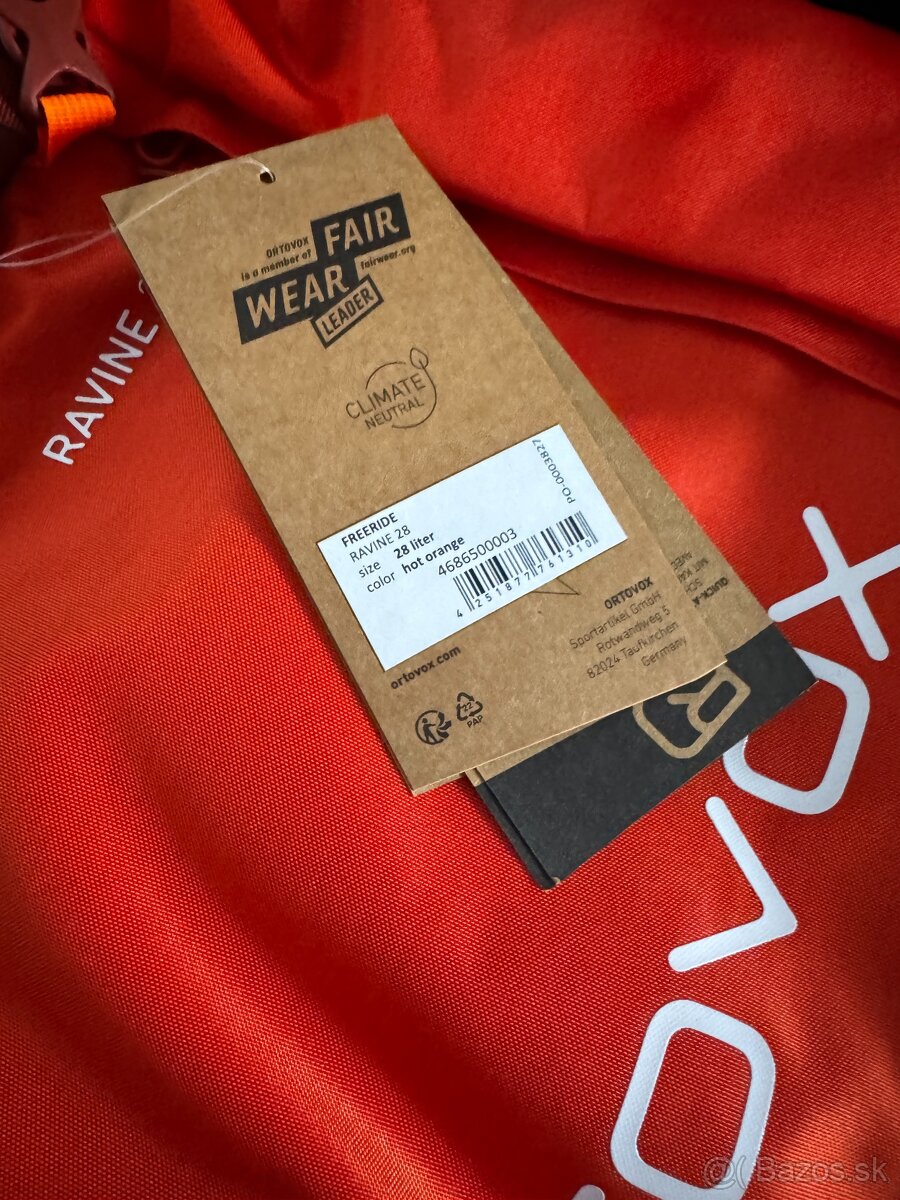 NOVÝ Ortovox Ravine 28 L orange NOVÝ - 2