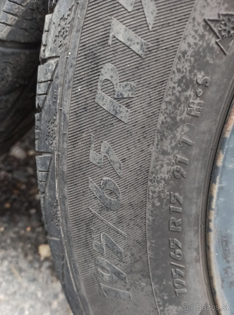 Predám kolesá rozteč 5x112, priemer R16, - 2