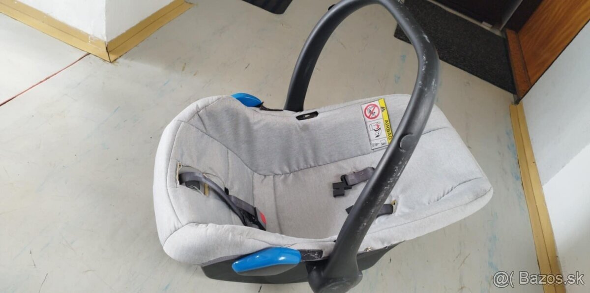 Autosedačka / vajíčko AVIONAUT KITE 0-13 kg, svetlo-šedá. - 2