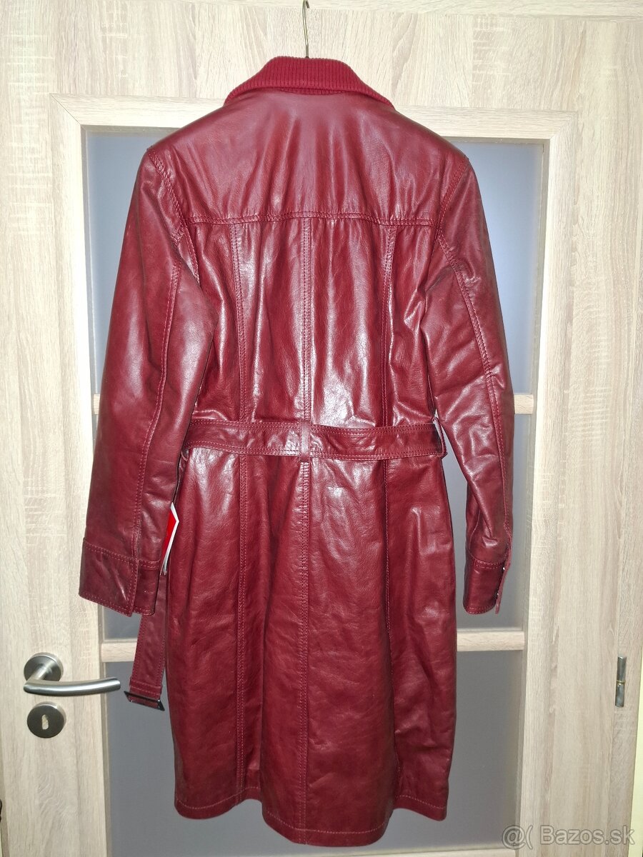 Dámsky kožený kabát Steffel - 2