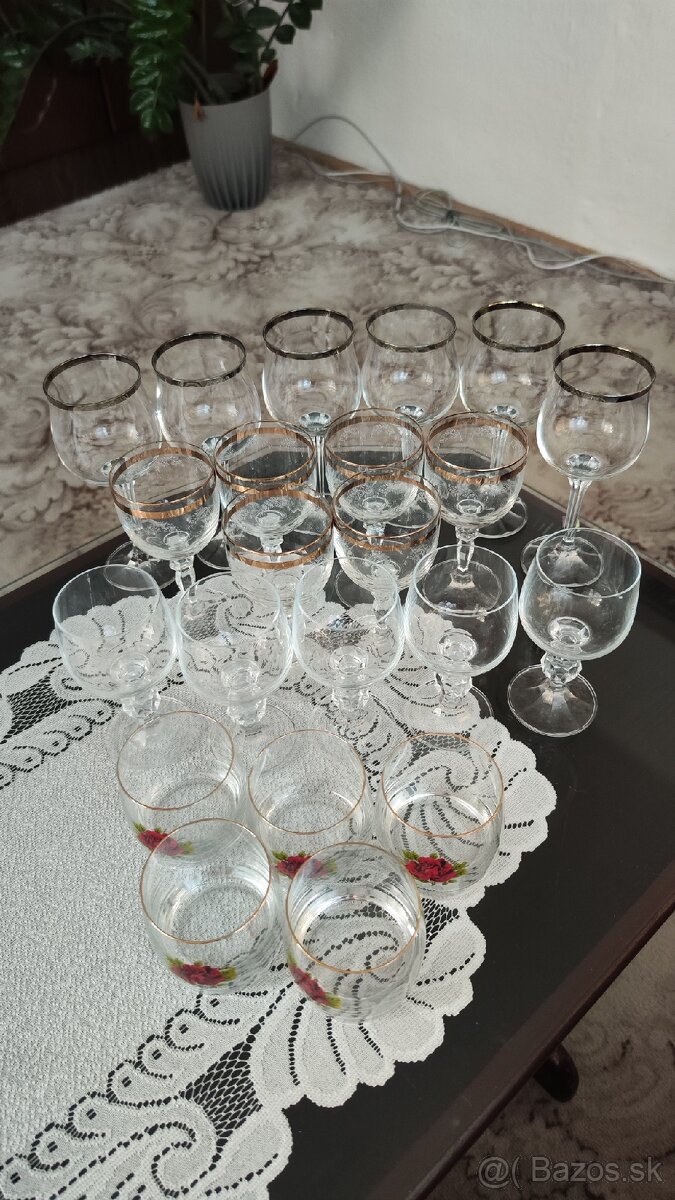 Predám rôzne sklenené poháre - 2