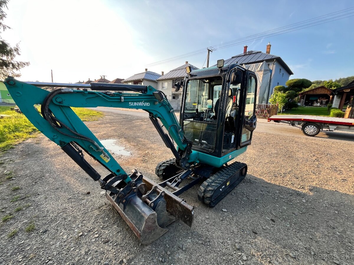 Zemné výkopové Prace/ prenájom 2t minibage - 2