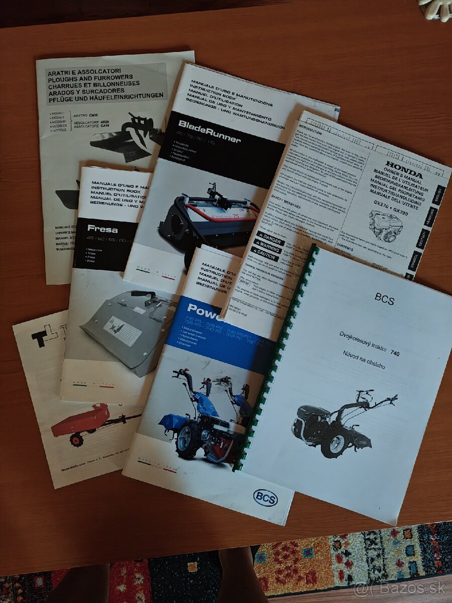 Dvojkolesový traktor - 2