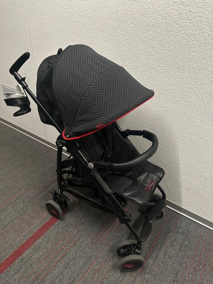 Predam PegPerego cestovny kočík čierny - 2
