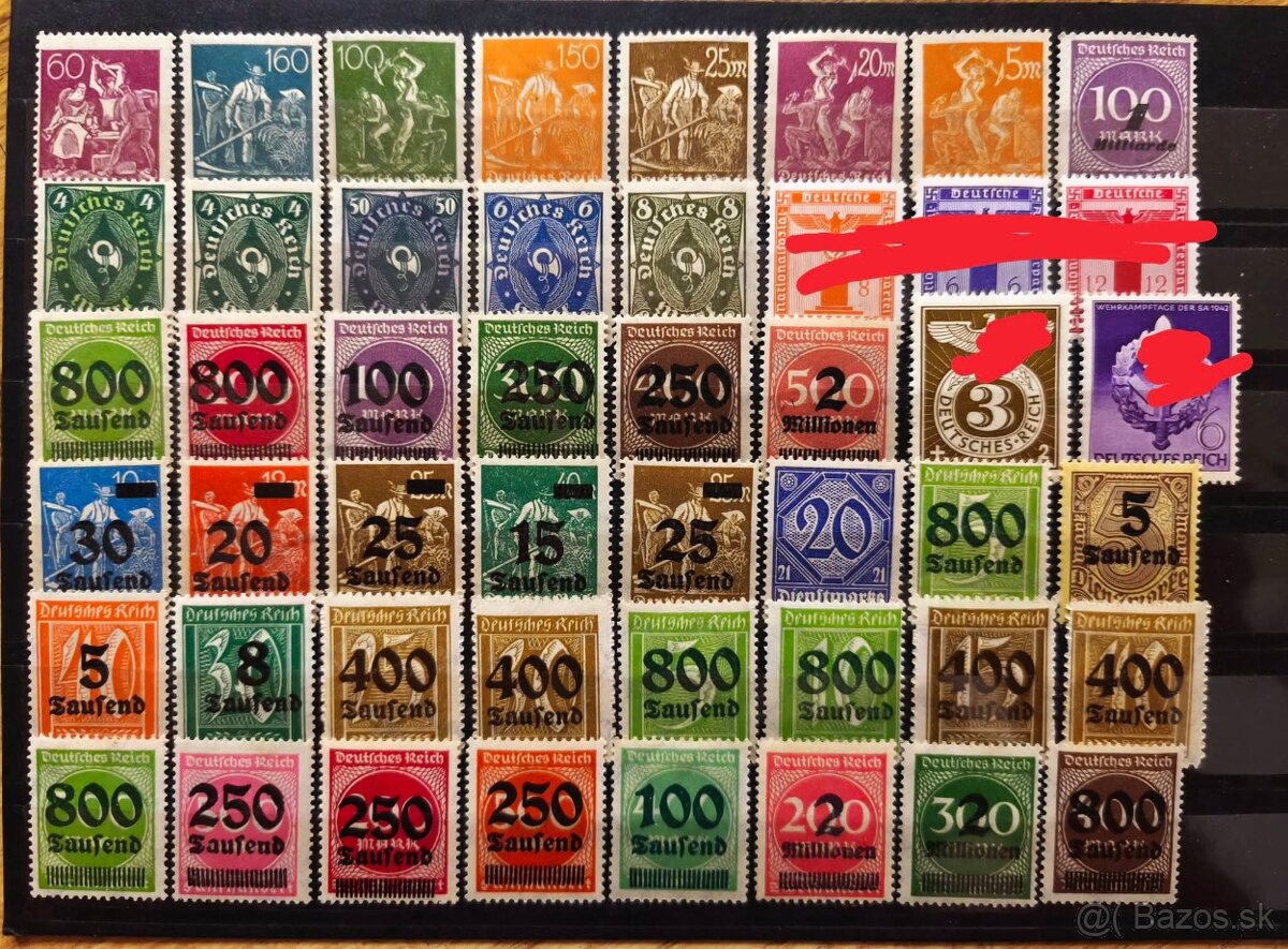 Známky Nemecko DR - 2