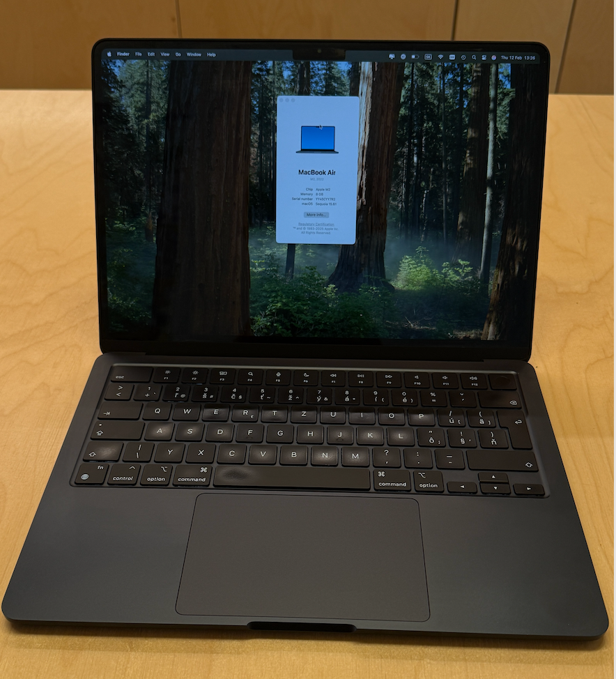 Apple MacBook Air 13" _ M2 _ 256 GB _ 8 GB _ Midnight - 2