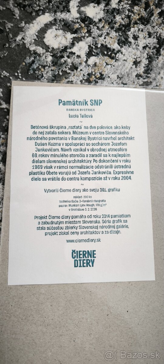 Čierne diery - pamätník SNP - 2