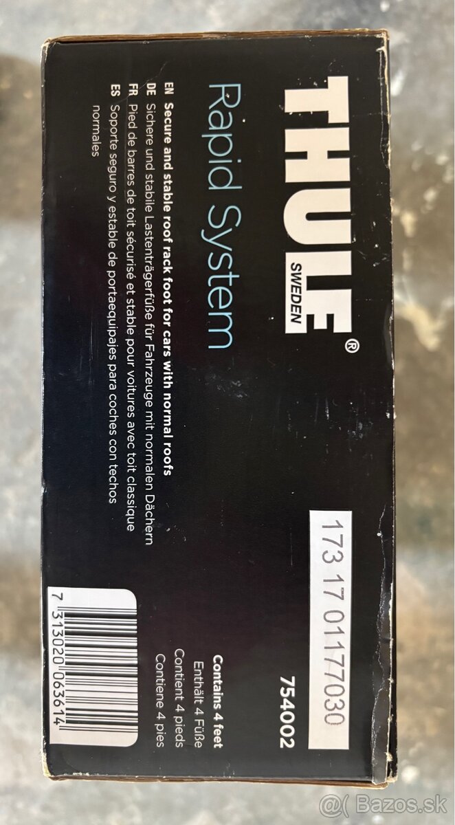 THULE Rapid System 754 – knity (4 ks) - 2