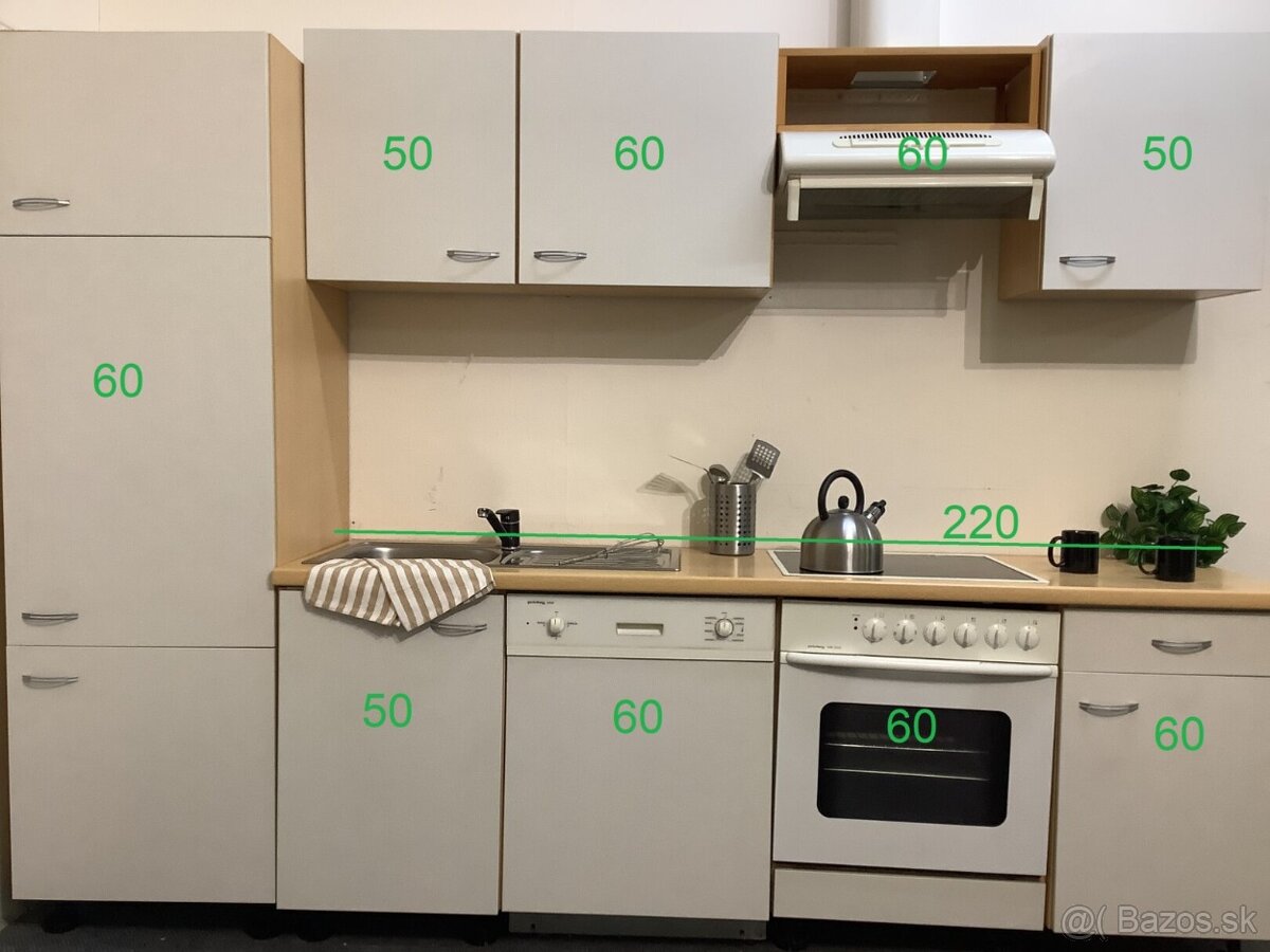 Rovná kuchynská lina ZOE - 2