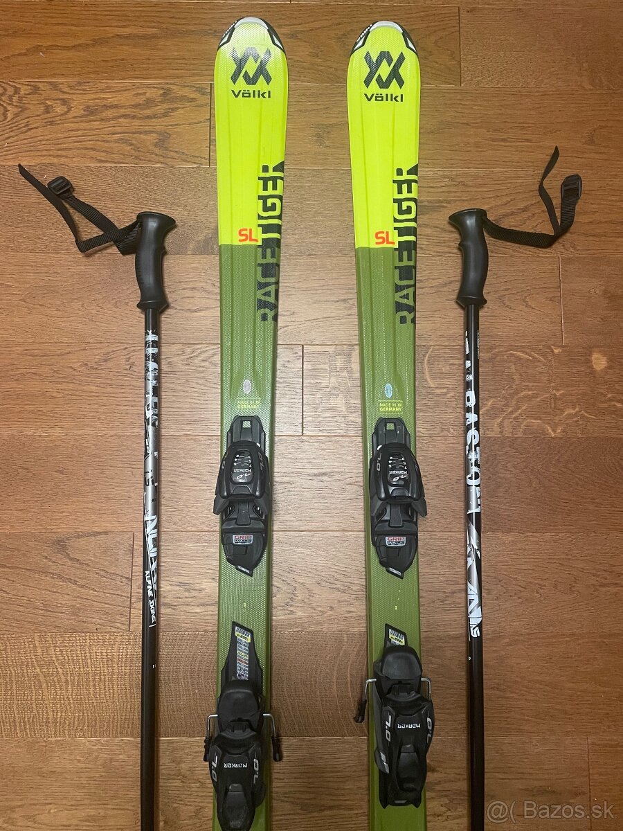 Predám zánovné juniorské lyže 150cm - 2