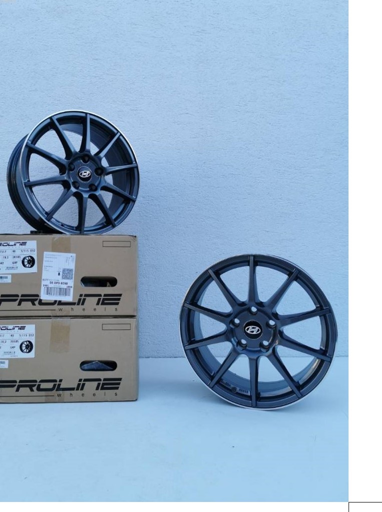 Proline UX 7,5X17 ET40 5X114,3 Grey Kia, Hyundai 1217 - 2
