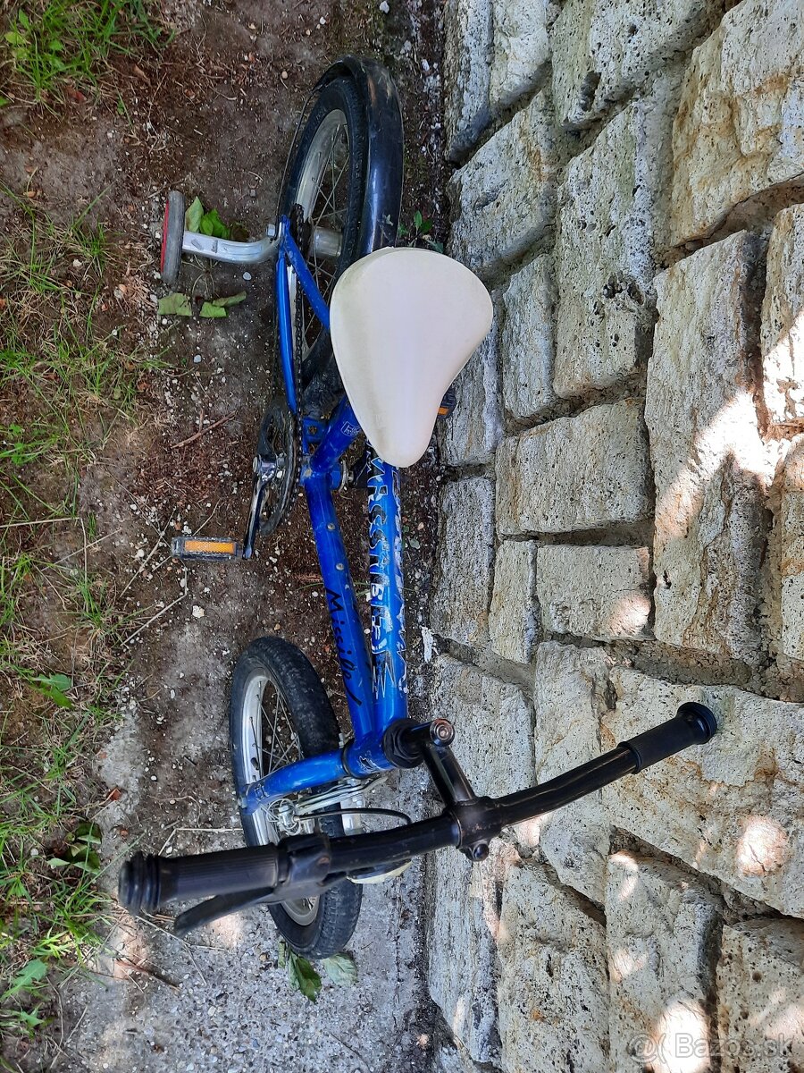 Predám detský modrý bicyklik - 2