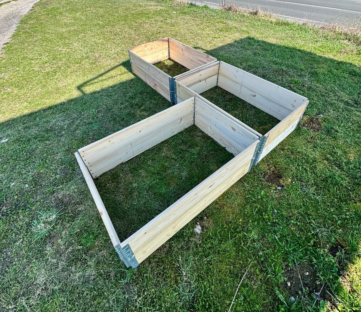 Vyvýšené záhradné zahony - 2