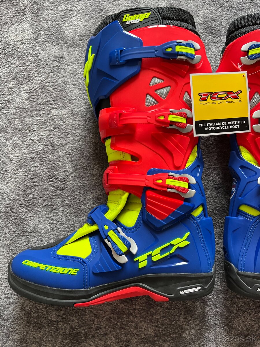MX enduro boty TCX Comp Evo Michelin vel 45 - 2