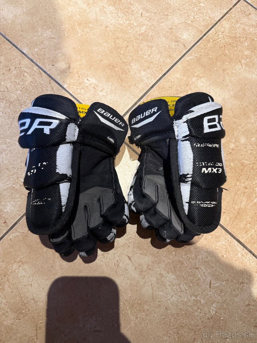 BAUER DETSKÉ RUKAVICE MX3 VEĽKOSŤ 8 - 2