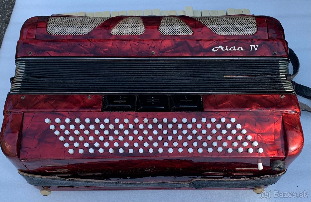 Harmonika 120 basová lignatone aidalV - 2