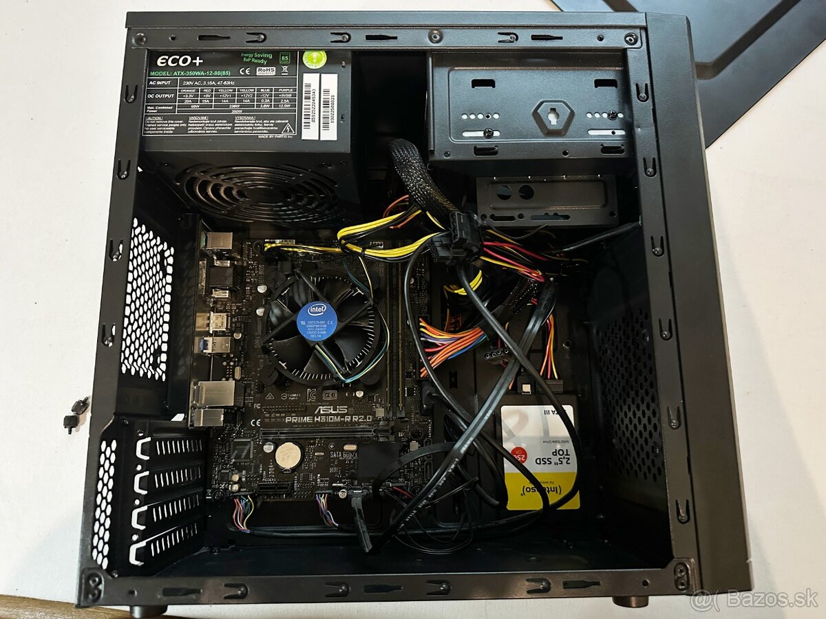 Počítač Intel 3,8GHz, 8 GB DDR4 dual, 256GB ssd - 2